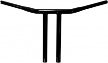 Drag Specialties Gloss Black 1 1/4" Buffalo 14" T-Bar, mit Tüv