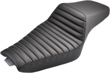 SADDLEMEN Step-Up Two-Up Sitzbank TR für Sportster Custom (4.5 Gal.) 04-17, mit Gel-Core Tec.