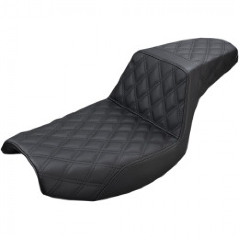 Saddlemen SEAT STEP UP LS FRONT LATTICE BLACK Sitzbank FXR 82-00