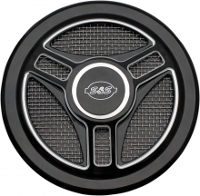 AIR CLEANER COVER TRI-SPOKE STEALTH CLEANER