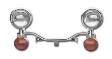 Spotlight Bar Chrome Halogen KIT