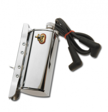 OEM Style Ignition Coil Chrome 5 Ohm Dual Fire