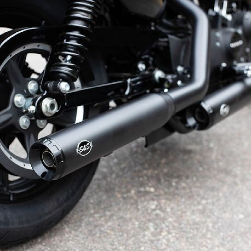 S&S Grand National Slip-On EURO 4 Endschalldämpfer für Sportster ab 2014