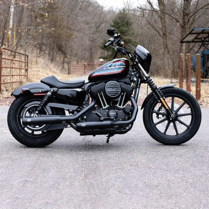 S&S Grand National Slip-On EURO 4 Endschalldämpfer für Sportster ab 2014
