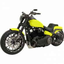 Halter für Scheinwerfer-Umbau FXFB,Softail Fat Bob ab 2018,Chrom