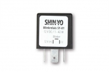 SHIN YO Blinkrelais, lastunabhängiger digitaler Blinkgeber, ideal für LED-Blinker Umbauten