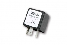 SHIN YO Blinkrelais, lastunabhängiger digitaler Blinkgeber, ideal für LED-Blinker Umbauten