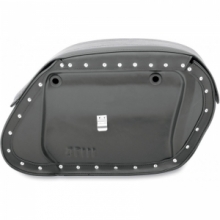 SADDLEBAG SPECIFIC SYNTHETIC LEATHER BLACK