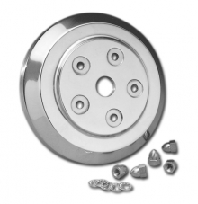 5-HOLE CLUTCH DOME-POLISHED