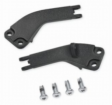 SOZIUSFUSSRASTENHALTER – BLACK WRINKLE, Dyna ab 2006 OEM Teilenummer 50210-06