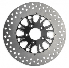 LEFT, 11.8" 2PC RR SUPER CHARG TšV 12-TAAS-0055 Achtung:PRŽGUNG