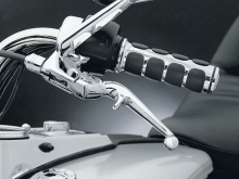Chrome ISO-Grips for Electronic Throttle