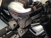 Brake-and Clutch master cylinder covers "Custom" for V-Rod models 07-