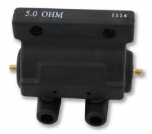 Motor Factory  Ignition Coil, Molded, Black, 5 ohm