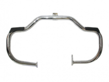 Engine Guard Chrome Front With Footrest 00-17 FL-Softail Models