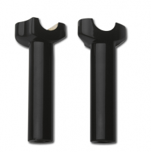 FORGED 3" STRAIGHT RISERS, BLK