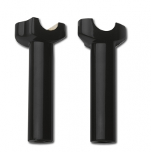 FORGED 4.5" STRGHT RISERS, BLK
