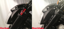 Headlight/front mask relocation kit