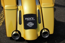 Touring rear fender by Rick's GFK for models 14-19