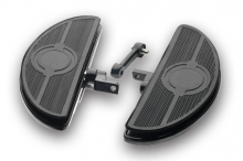 Adjustable Floorboards Black, ungedämpft