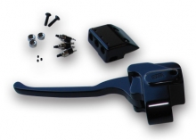 BLACK HDLR CLTCH PERCH 1984-2006+Switch