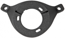Breather Bracket Black Wrinkled