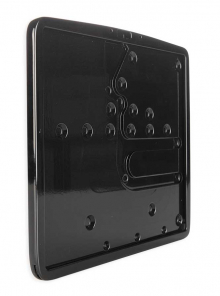TB License Plate Frame Inside Plate, 18X20 cm, Black