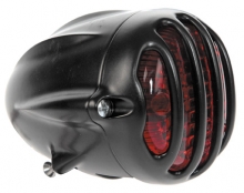 Taillight Alcatraz, Alu Billet, Black Shell, Black Polished Ring