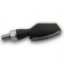 LED Turnsignal BLAZE, black, smoked lens