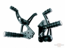 Forward Control Kit Black 3/4" Bore