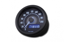 DAYTONA Velona 60 Speedo- & Tachometer black