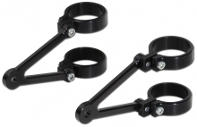 Fork Side Mount Headlight Bracket Short