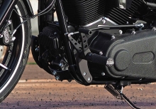Forward controls 'Base Rubber' black/short Dyna 99-17