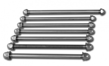 SCS AXLE 1"x485mm incl. 2 nuts