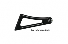 HKC Sidemount License Plate Bracket Black