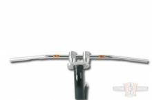 FEHL.BLK. DRAG BAR 1"/97CM W/TURN SIG. ~4"pullback