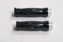 RBS POL. TWISTER GRIPS W/LED TURN SIGN.