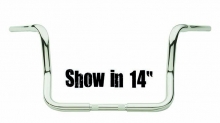 1 1/4" DRESSER APE, 1" CENTER, CHROME 11" hoch mit Gutachten