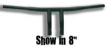 8" T-BAR, BLACK