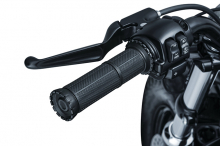 RIOT GRIPS 82-UP CABLE THROTTLE, SAT BLK