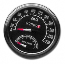 Fat Bob Speedo & Tacho Combi Instrument