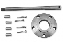 Ritz, Adapter For Brake Caliper, Front Fender, incl. Frontaxle (25,4 mm Axle)
