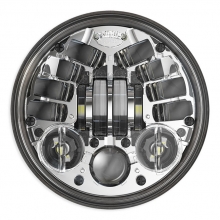 JW Speaker 8690M, LED Standard 5 3/4", Chrome