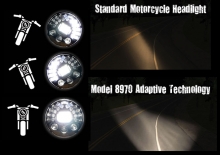 JW Speaker 8790 Adaptive 2 Series 7" LED Headlight Insert, Chrome