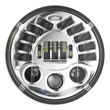 JW Speaker 8790 Adaptive 2 Series 7" LED Headlight Insert, Chrome