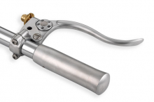 Kustom Tech Deluxe Brake Lever Assembly - satin aluminum