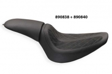 Fred Kodlin Signature Series, HD Softail Breakout Passenger Pad Black
