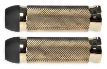 Grips, Phantom, Base Brass, Aluminium, Anodized, 1", Black