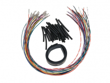 24" Universal Handlebar Switch Wire Extensions, Cut And Solder Applications