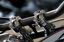 Risers Spock For 1 1/4" Handlebar, Chrome